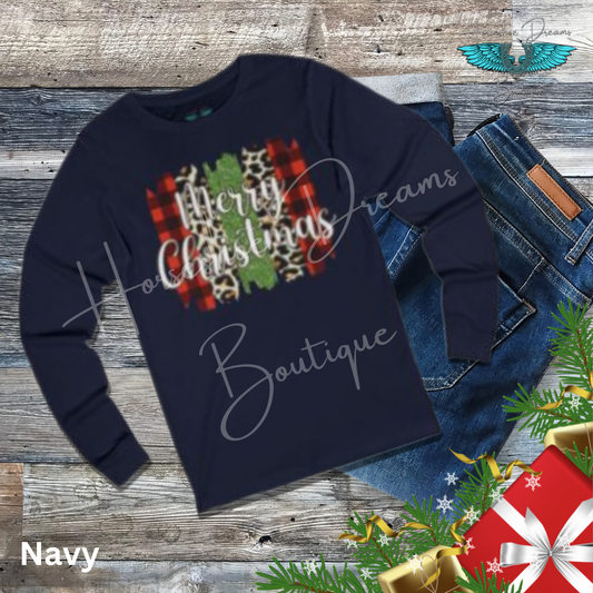 Merry Christmas! Unisex Jersey Long Sleeve Graphic Tee