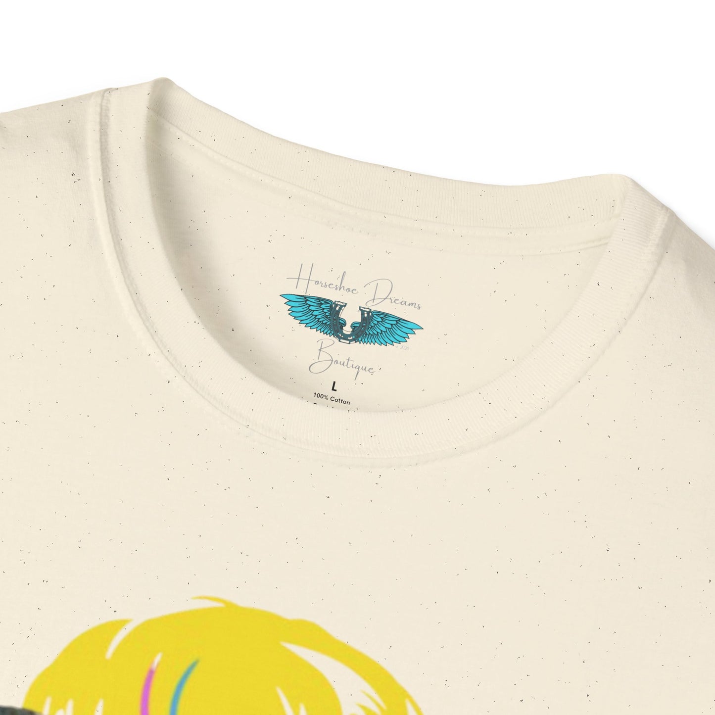 Retiree Hair Don't Care -  Military Airforce - Women Soft Style Graphic Tee
